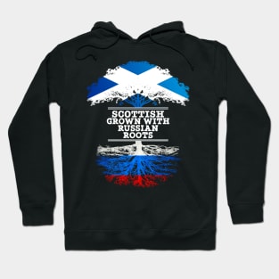 Scottish Grown With Russian Roots - Gift for Russian With Roots From Russia Hoodie